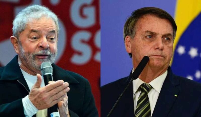 XP/Ipespe: Lula tem 44% das intenções de voto e Bolsonaro aparece com 35%