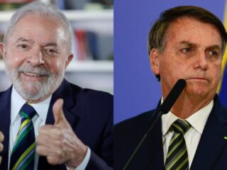 Lula lidera pesquisa com 47% e Bolsonaro aparece com 29%.