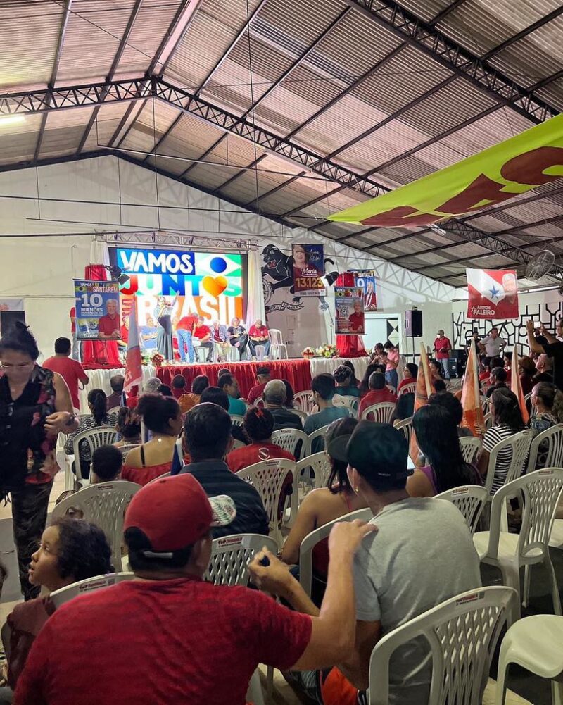 Evento da Largada do Time do Lula