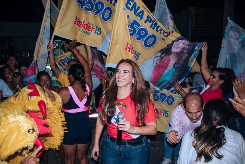 Agenda Política: Lena Pinto faz adesivaço em Belém e inaugura seu comitê de campanha