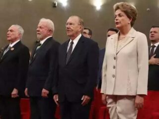 Dilma foi à posse de Moraes ao saber que não se sentaria ao lado de Temer