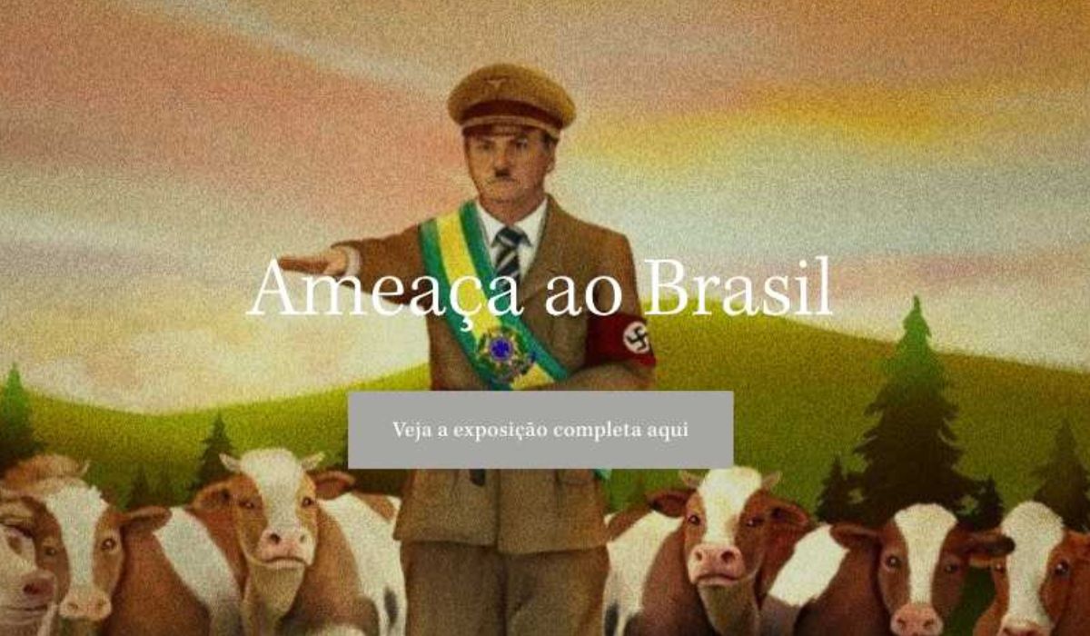 Crítico de Bolsonaro compra domínio e'recria' site com críticas ao presidente