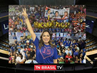Renilce Nicodemos, do MDB, oficialmente candidata à deputada federal, no Pará
