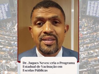 Dr. Jaques Neves: Projeto Estadual para a Vacinação em Escolas Públicas- APROVADO