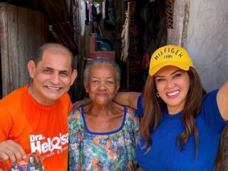 AGENDA POLÍTICA: Lena Pinto percorre o bairro do Mangueirão em Belém