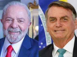 Instituto Paraná: Lula tem 41,1% das intenções de voto contra 35,6% de Bolsonaro