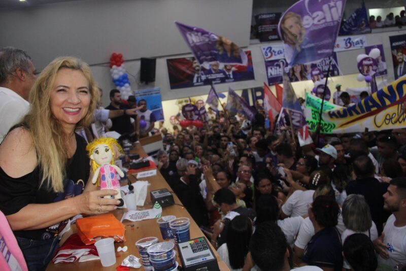 Professora Nilse Pinheiro com a força do povo é candidata à reeleição pelo PDT