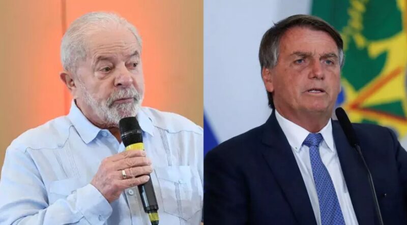 BTG/FSB: Lula tem 45% dos votos e Bolsonaro vai a 36%