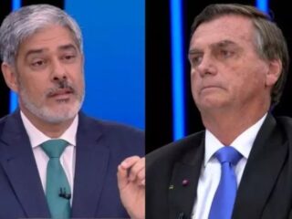 Bolsonaro chama sabatina no Jornal Nacional de “pronunciamento de Bonner”