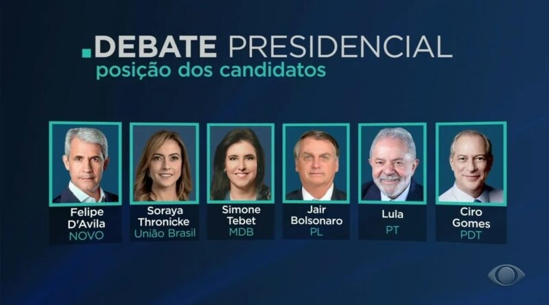 Band promove o primeiro debate presidencial neste domingo, 28