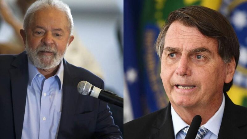 Pesquisa Ipec: Lula segue com 44% e Bolsonaro com 32% no primeiro turno