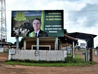 TSE multa cooperativa agro por instalação de outdoor pró-Bolsonaro em MS