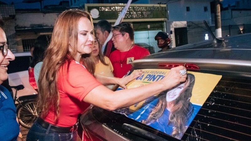 Agenda Política: Lena Pinto faz adesivaço em Belém e inaugura seu comitê de campanha