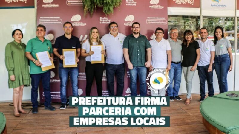 Prefeitura de Paragominas firma parceria com empresas locais