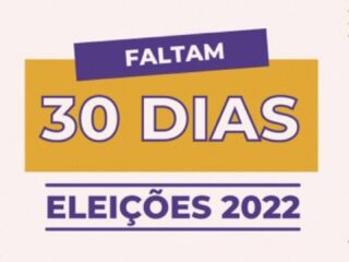 Faltam 30 dias: mais de 156 milhões de eleitoras e eleitores vão às urnas