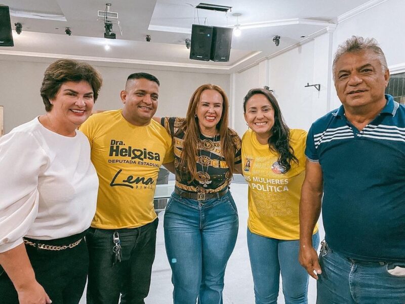 Dra. Heloisa e Lena Pinto cumprem agenda no Jurunas 'o povo tá fechado com a gente'