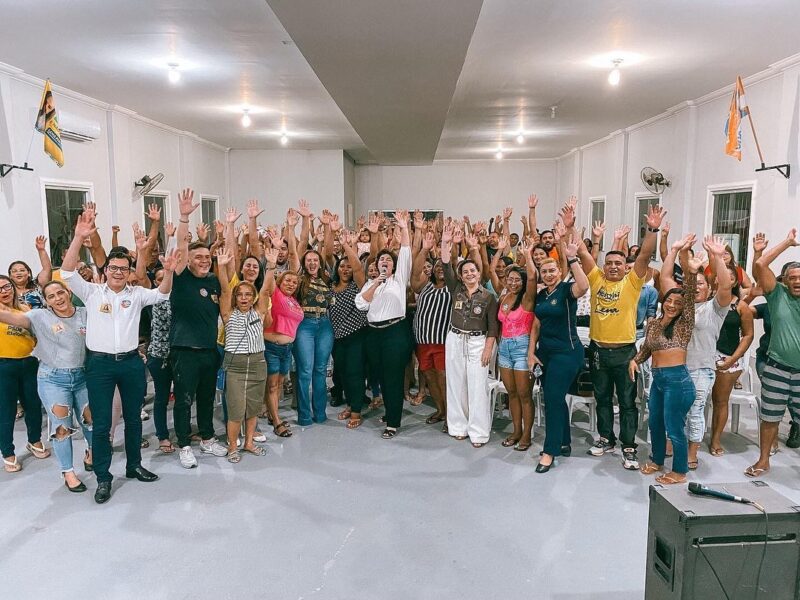 Dra. Heloisa e Lena Pinto cumprem agenda no Jurunas 'o povo tá fechado com a gente'