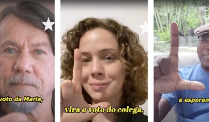 Mais artistas declaram apoio a Lula, em vídeo “vira voto”