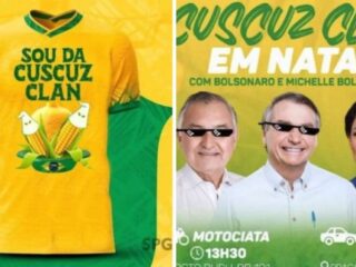 "Sou da Cuscuz Clan", dizem Bolsonaristas em campanha