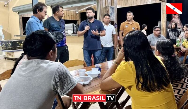 Agenda Política: Candidato a deputado federal Miro Sanova esteve em reunião em Santa Isabel do Pará