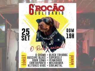 Vem aí, a 6ª edição do ROCÃO SOLIDÁRIO!