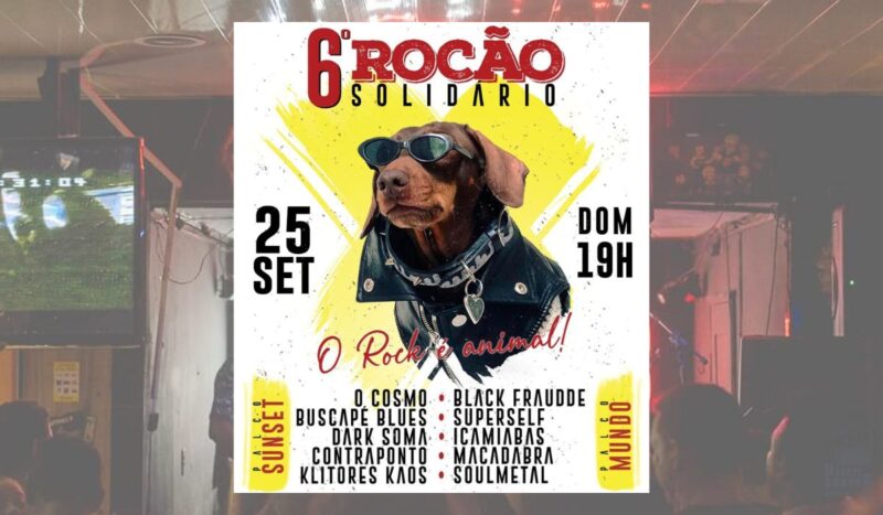 Vem aí, a 6ª edição do ROCÃO SOLIDÁRIO!