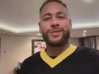 Sem declarar voto, Neymar grava vídeo para Bolsonaro