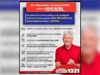 Airton Faleiro garante R$ 2 milhões de investimentos para a UFOPA