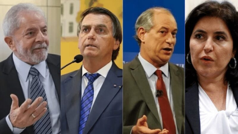 Ipec: Lula tem 46% das intenções de voto contra 31% de Bolsonaro