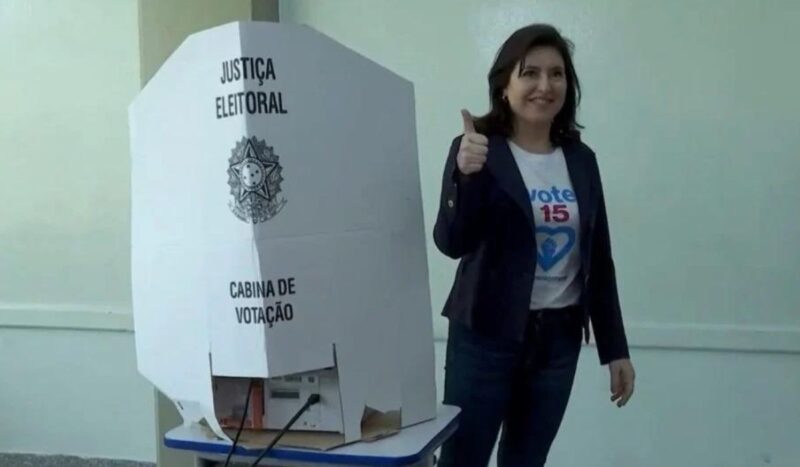 Tebet vota em MS e diz estar com ‘esperança de chegar ao 2º turno’ .