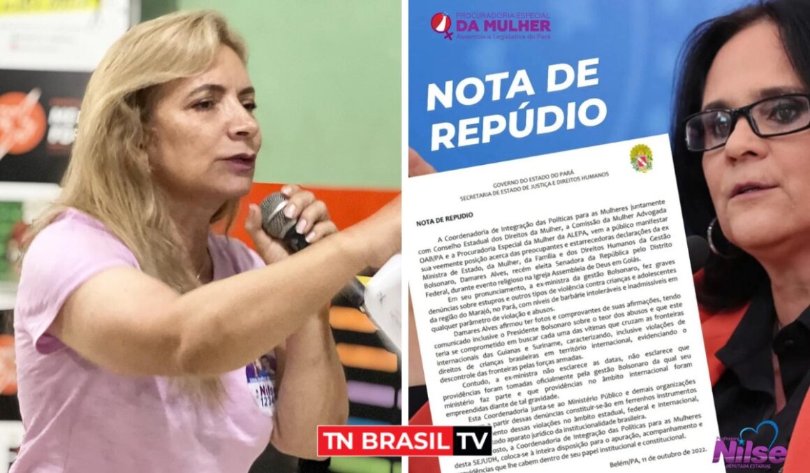 Nilse Pinheiro, da Procuradoria Especial da Mulher da Alepa cobrou esclarecimentos acerca da grave declaração de Damares Alves sobre exploração infantil no Marajó