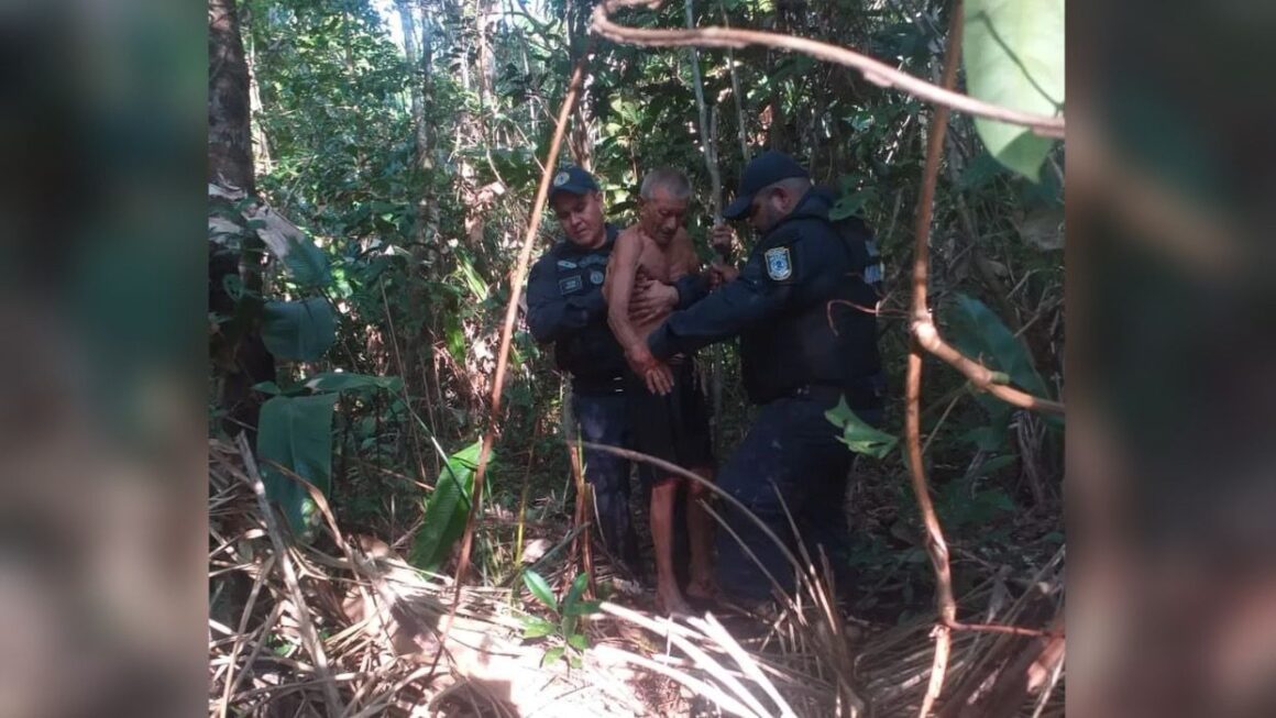 Idoso de 84 anos é resgatado em mata fechada no Pará