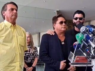 Cantores sertanejos vão ao Palácio da Alvorada declarar apoio a Bolsonaro
