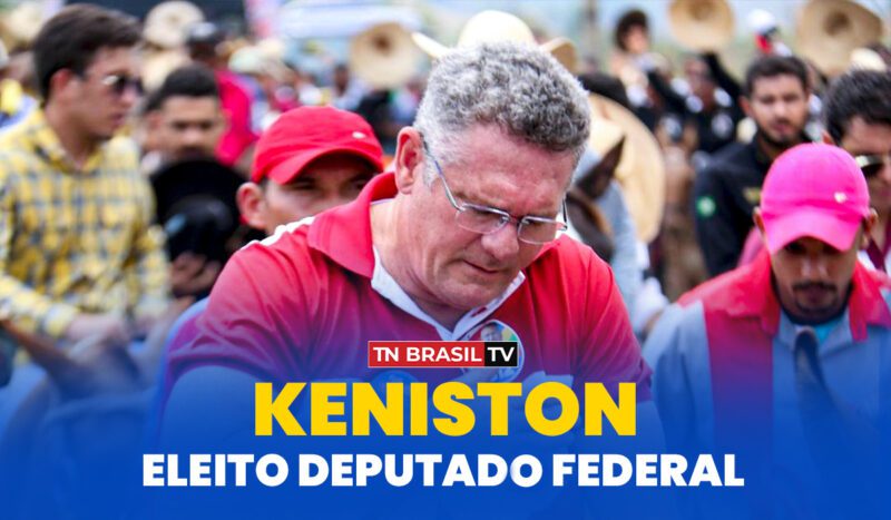 O emedebista Keniston Braga, de Parauapebas, é eleito Deputado Federal pelo Pará