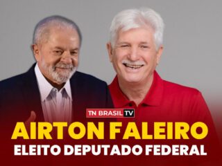 Airton Faleiro, do PT, "O Federal do Lula" venceu e se reelege para segundo mandato