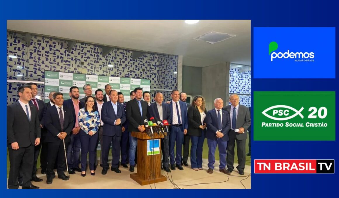 Podemos anuncia fusão com o PSC e será a 8º maior bancada no Congresso Nacional