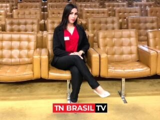 Cleucy dos Santos, é a 1º acadêmica de Direito de Tailândia a participar do "Estágio Visita", em Brasília