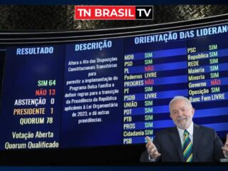 Vitória folgada de Lula no Senado, APROVADA A PEC da TRANSIÇÃO