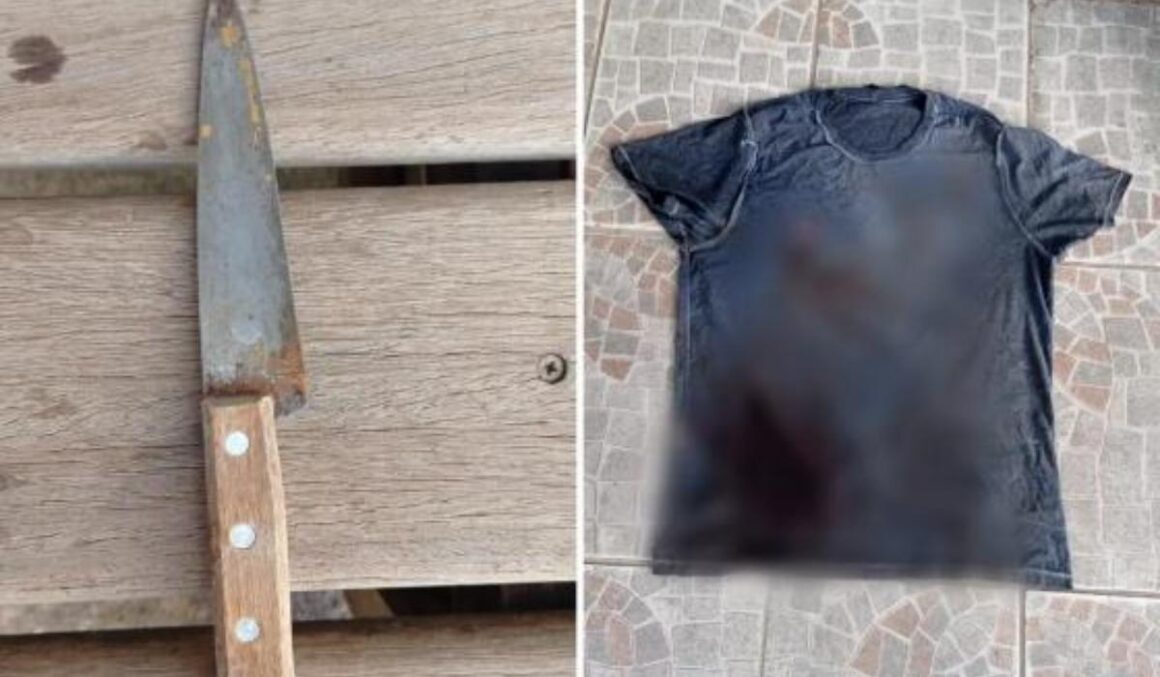 Menino de 10 anos esfaqueia o próprio pai para impedir que mãe continuasse a ser espancada