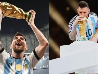 Post de Messi após vencer a Copa se torna o mais curtido da história do Instagram