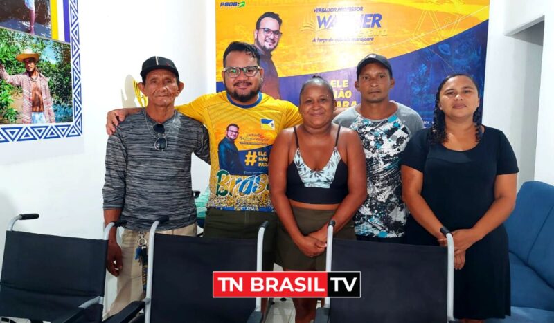 Vereador Wagner Pereira realiza ação beneficente que atende cadeirantes em Ponta de Pedras