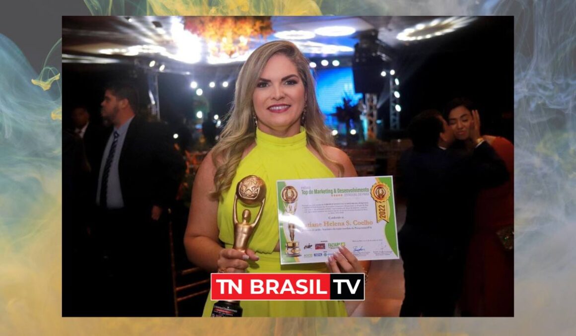 Vereadora Tatiane Helena conquista prêmio de destaque estadual