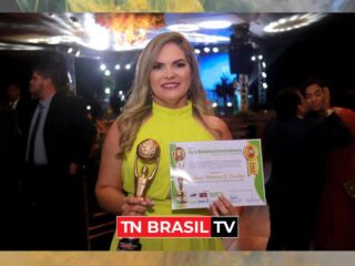 Vereadora Tatiane Helena conquista prêmio de destaque estadual