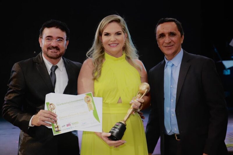 Vereadora Tatiane Helena conquista prêmio de destaque estadual