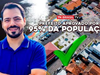 Eduado Pio X é APROVADO por 95% da população; para 58,9% ele é o melhor dos três últimos prefeitos