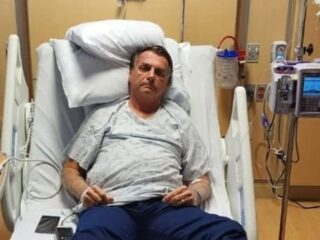 Após Michelle confirmar internação de Bolsonaro, mídia afirma que ele não estaria no hospital