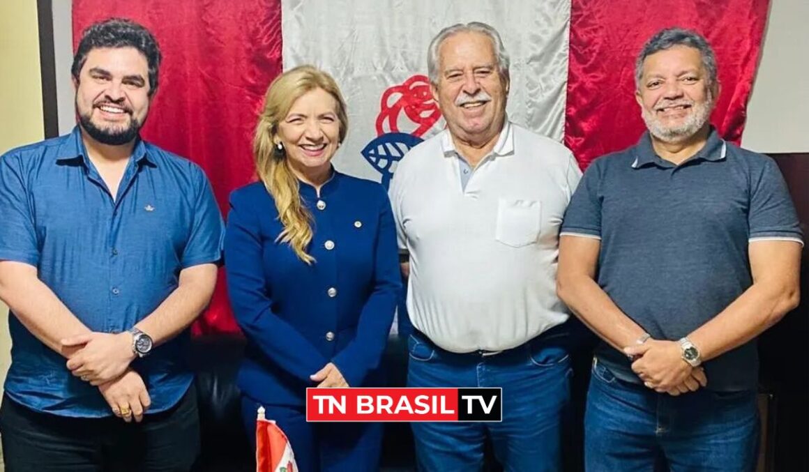 Nilse Pinheiro reúne com presidente do PDT para tratar da restruturação e planejamento do partido
