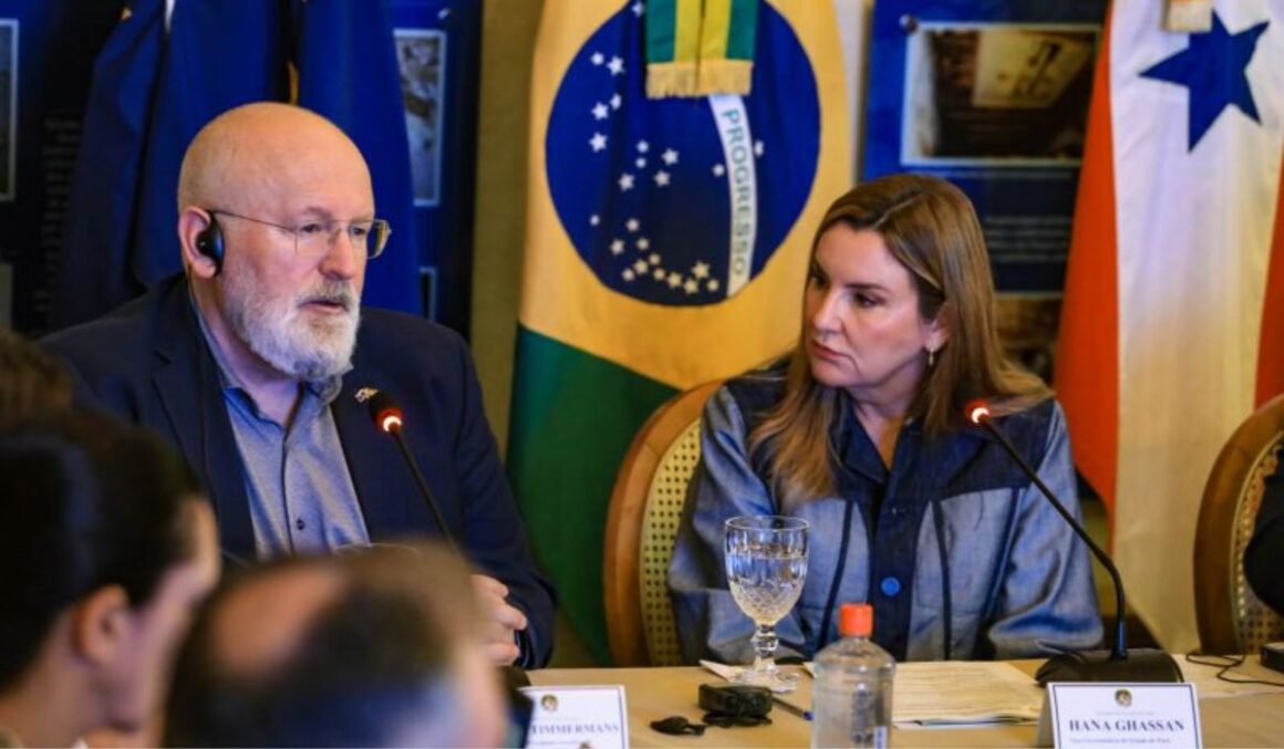 Governo do Pará recebe vice-presidente da comissão europeia e apresenta Selo Verde