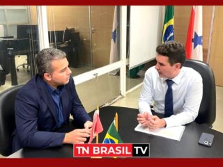 Em agenda com Jader Filho o Prefeito Alexandre Siqueira traça estratégias para Tucuruí, no Pará