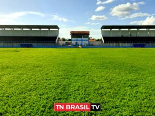 Estádio Municipal Governador Almir Gabriel, em Goianésia do Pará, está quase pronto para reinauguração